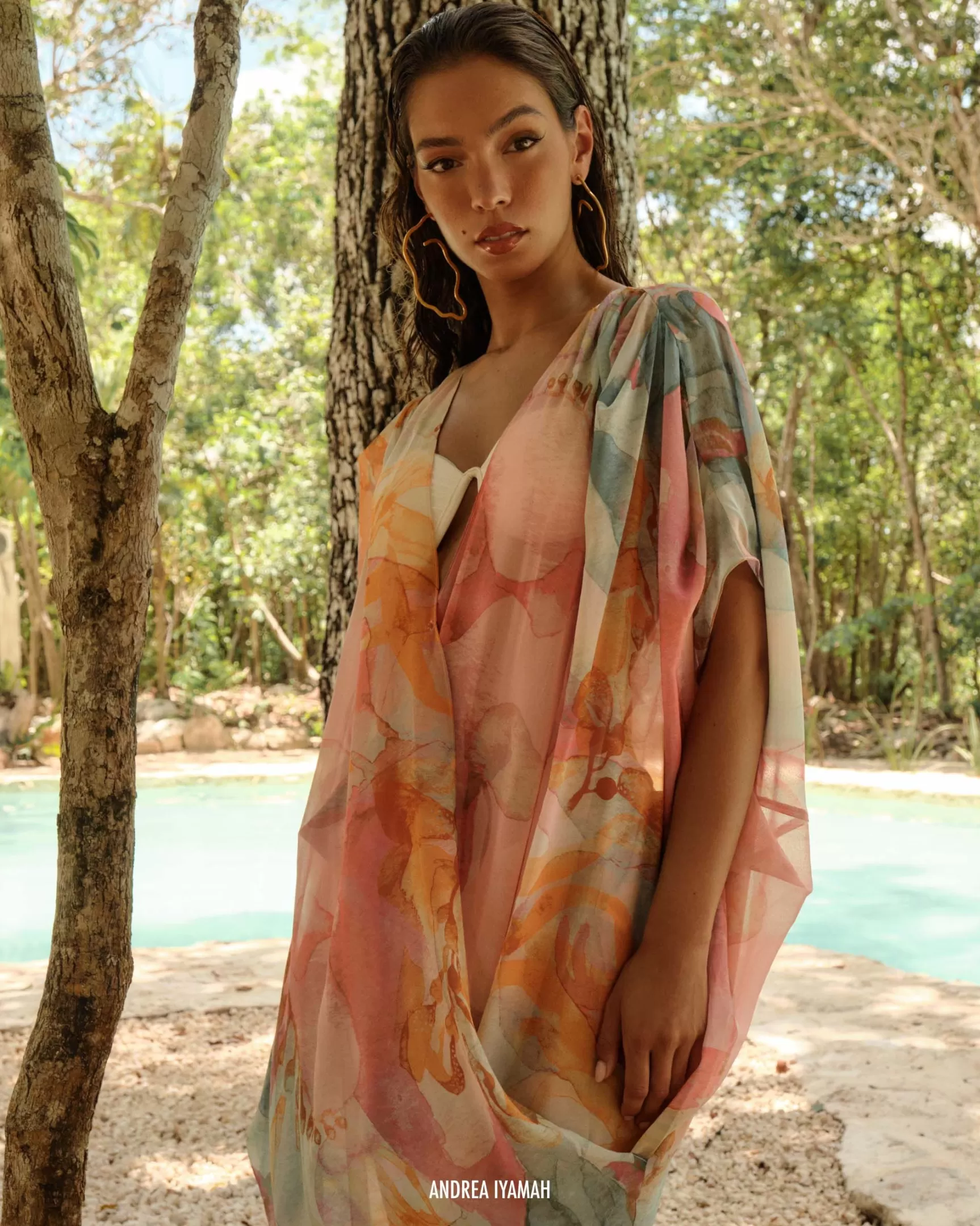 Sale Adi Kaftan Cover Up-Zuli Women Resortwear