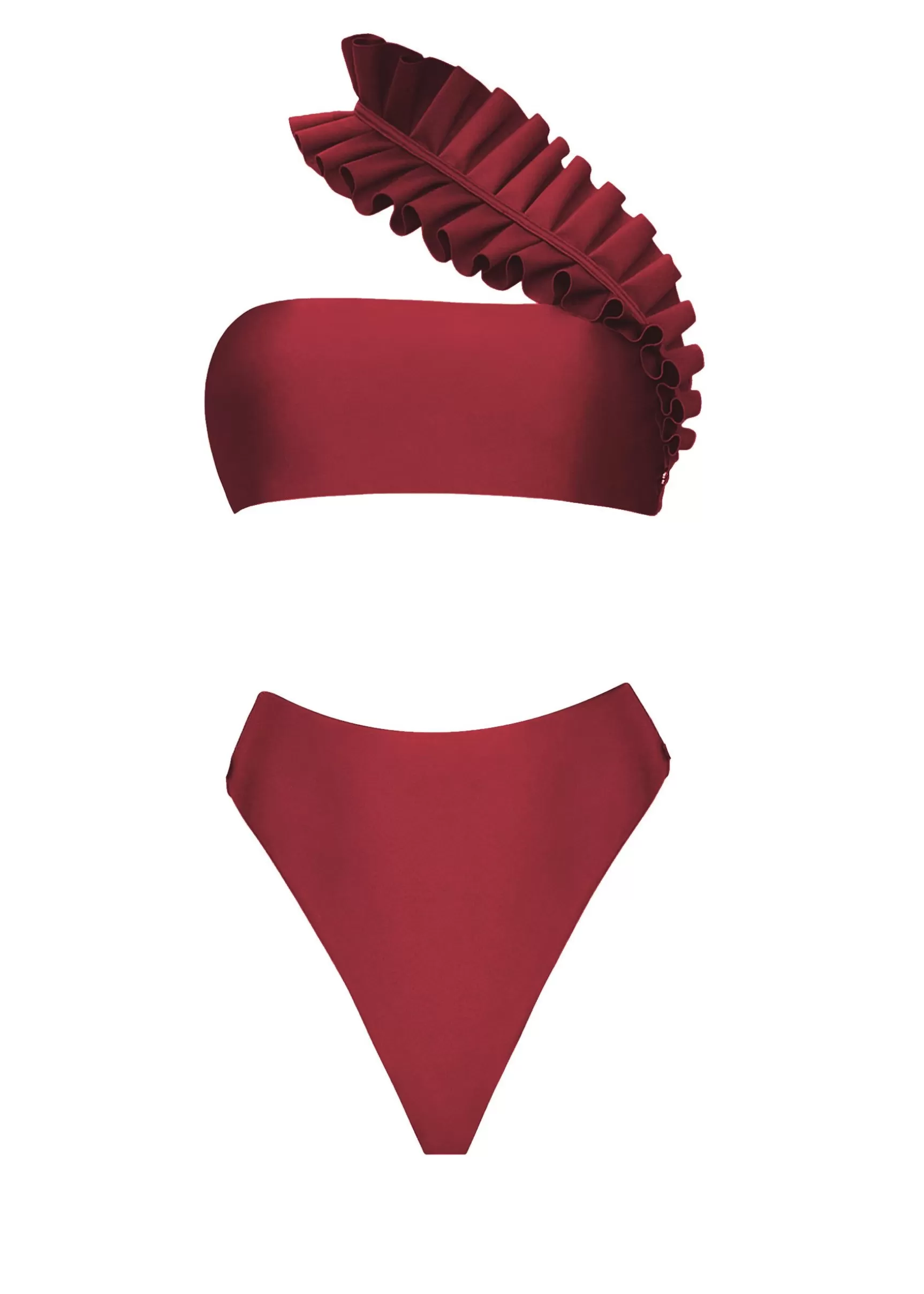 Best Liva Bikini-Wine Women Resortwear