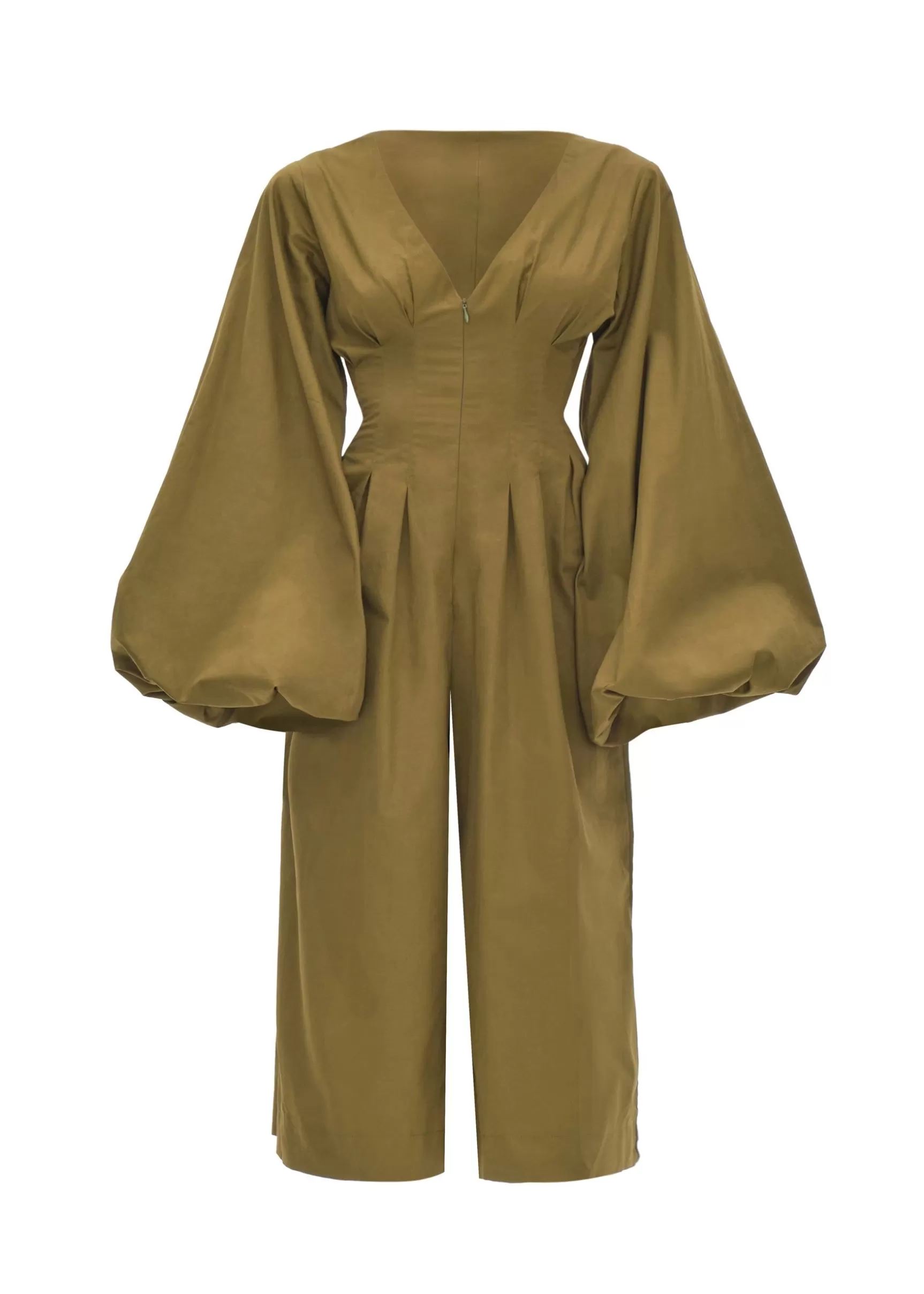 Shop Nia Culotte Olive Jumpsuit Women Jumpsuits