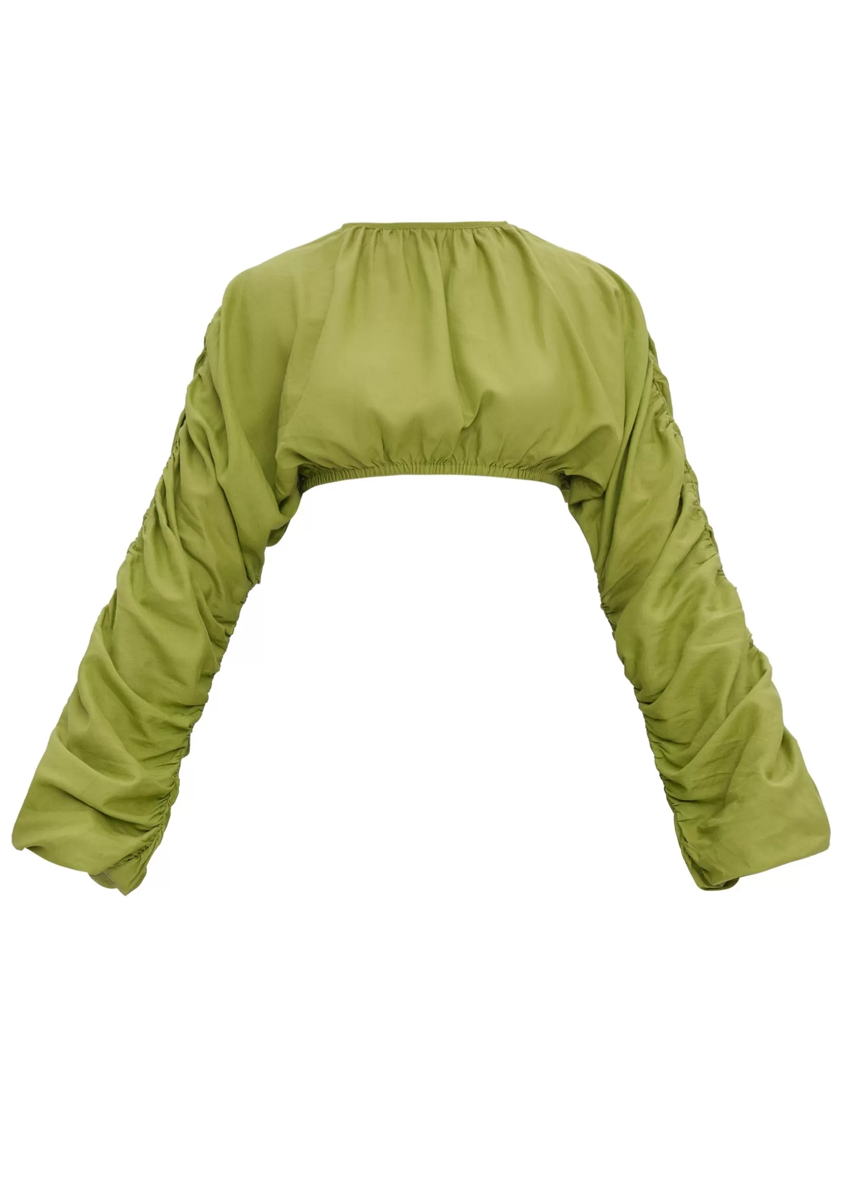 Best Sale Pado Crop Top-Lime Women Tops