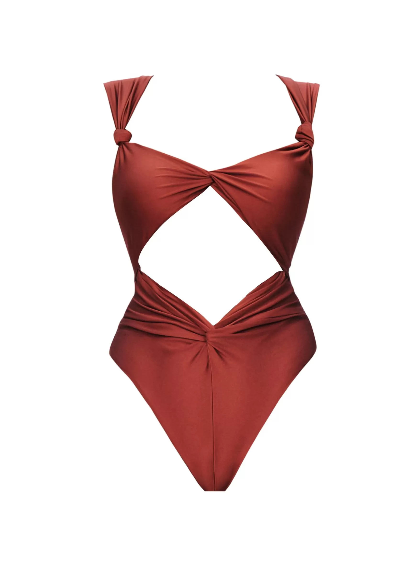 Flash Sale Rora One Piece Swimsuit-Chocolate Women Resortwear