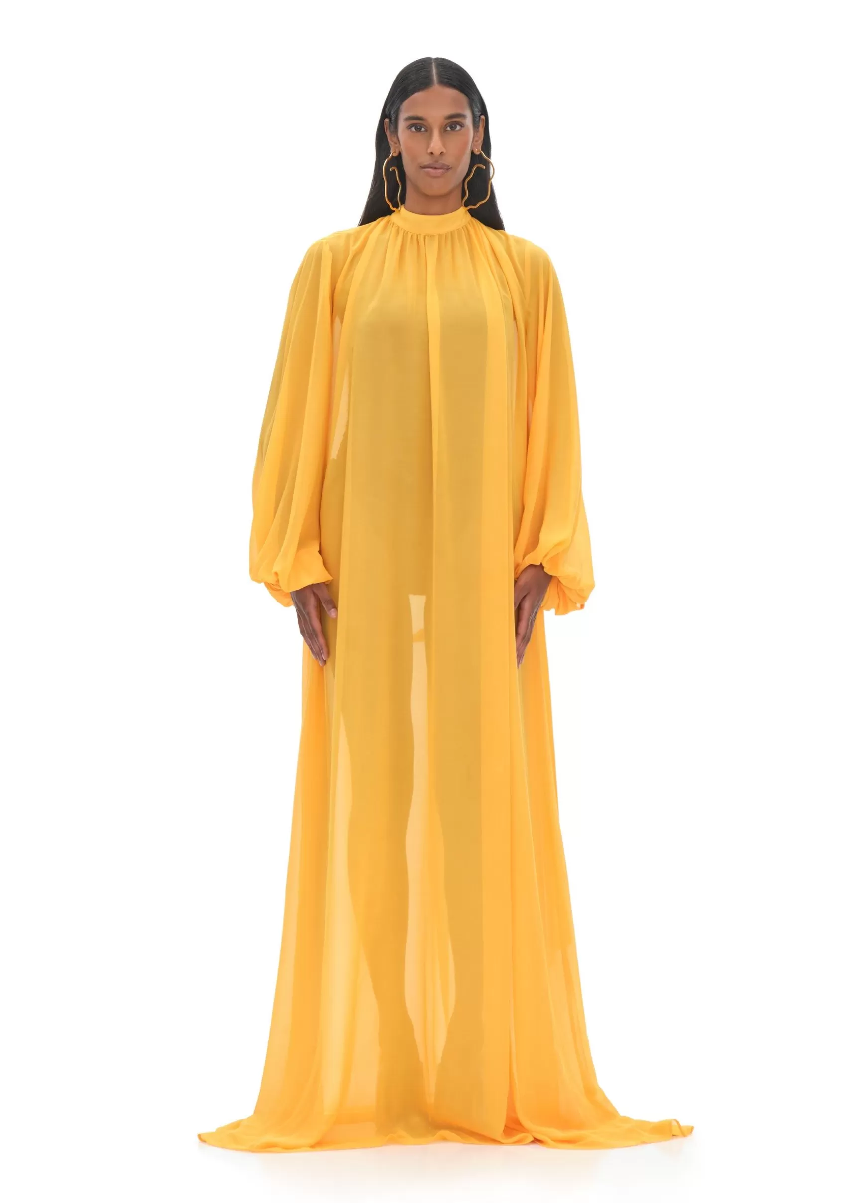 Shop Sade Cover-Up Marigold Dress Women Resortwear