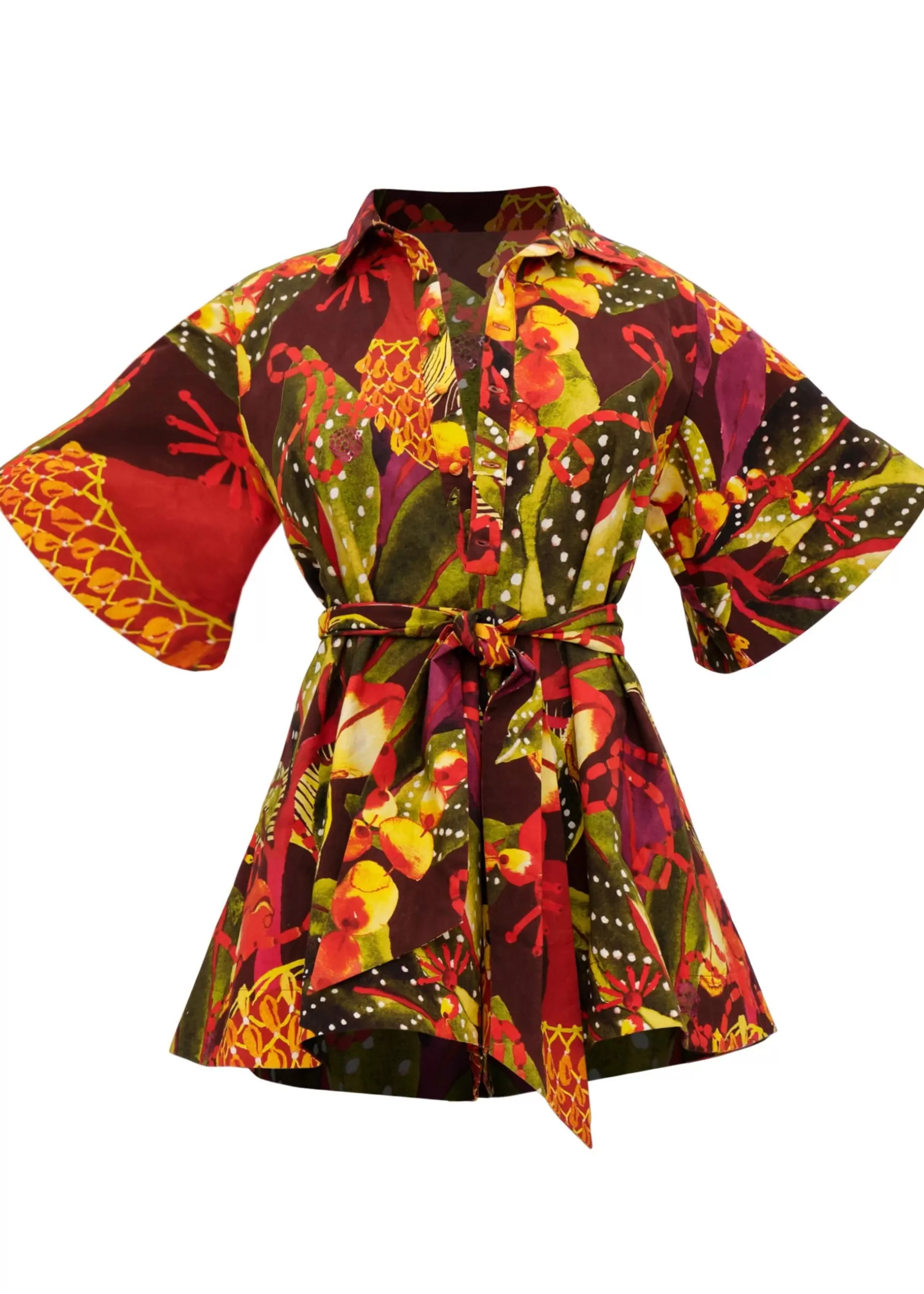 New Shanti Romper-Kola Print Women Jumpsuits