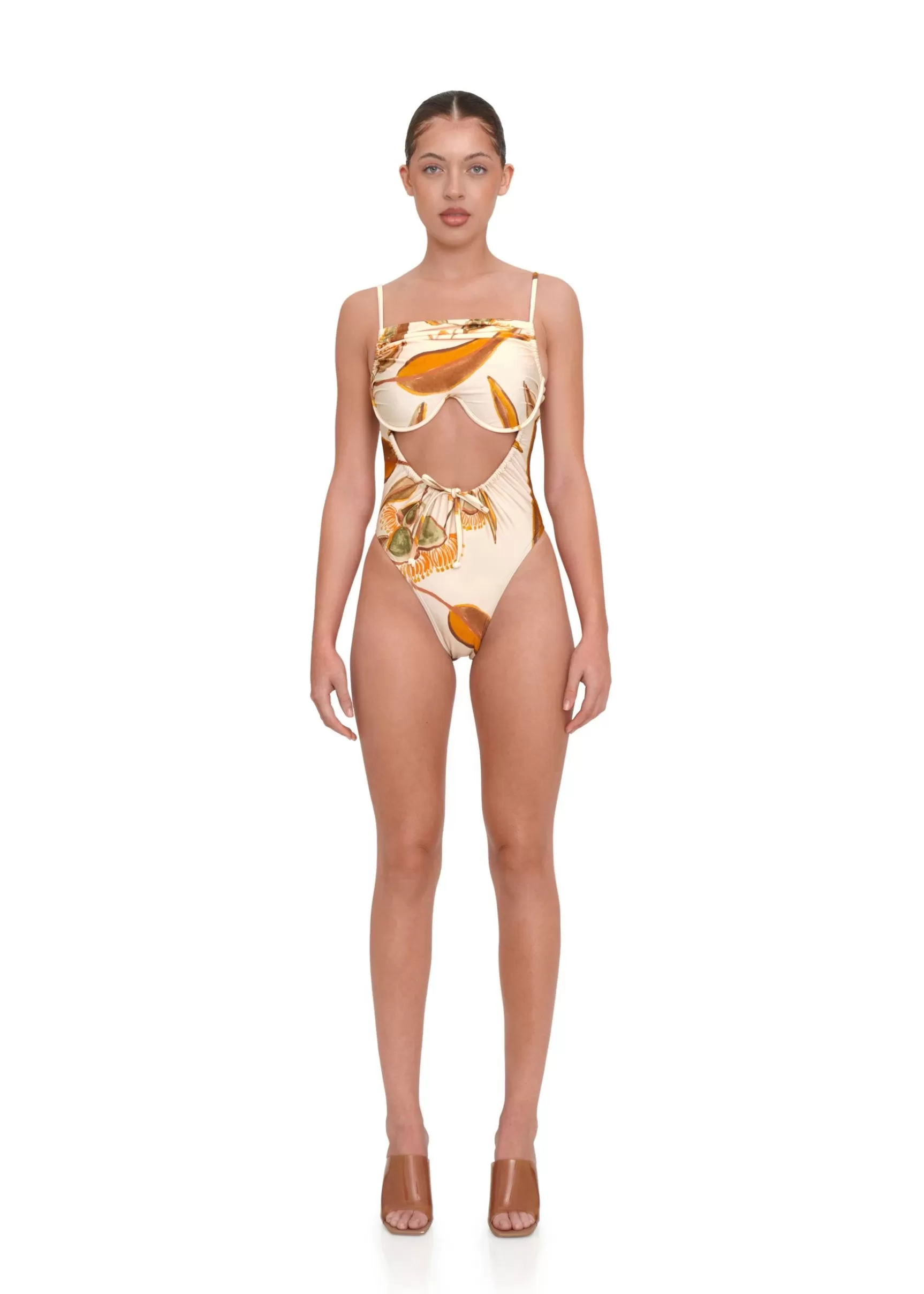 Discount Tiaca Eucalyptus One Piece Swimsuit Women Swimwear