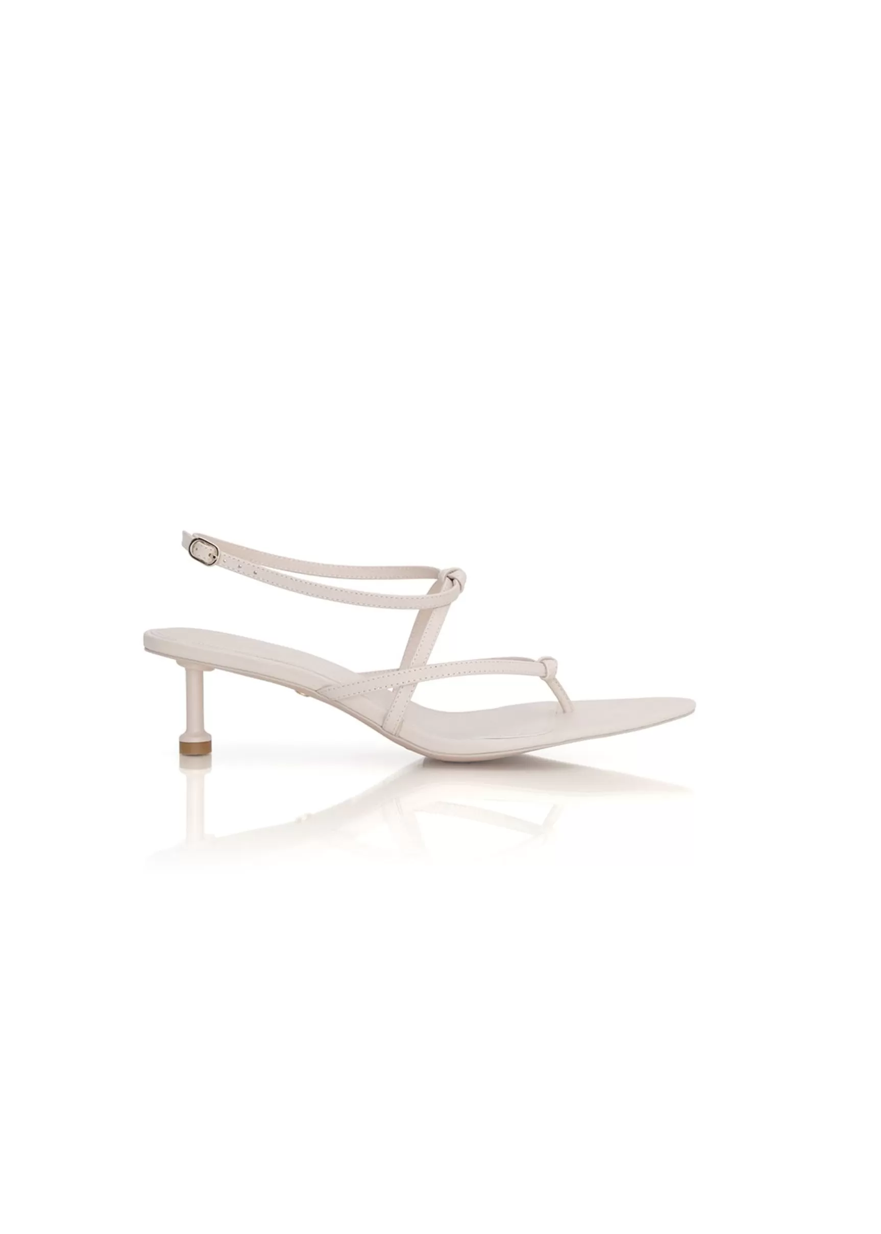 New Vee Sandals-Ivory Women Shoes