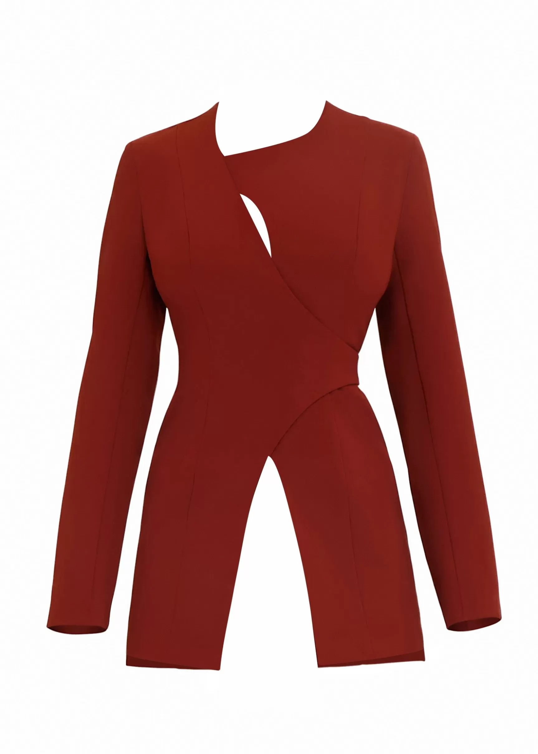 Outlet Vira Pomegranate Blazer Women Tops